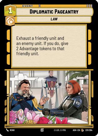 Image of Diplomatic Pageantry (231/264) - Ashes of the Empire