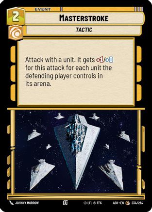 Image of Masterstroke (234/264) - Ashes of the Empire
