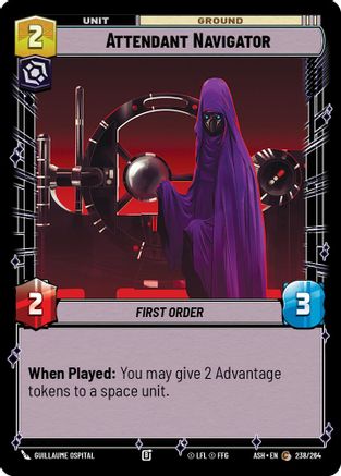 Image of Attendant Navigator (238/264) - Ashes of the Empire