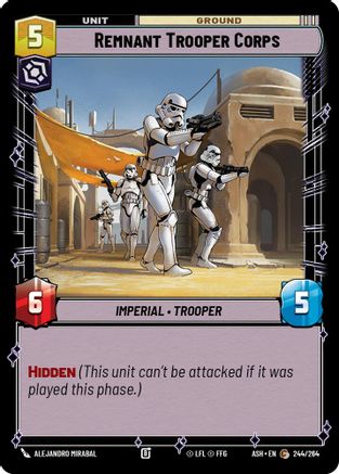Image of Remnant Trooper Corps (244/264) - Ashes of the Empire