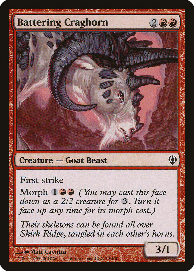 Image of Battering Craghorn (ARC-030) - Archenemy