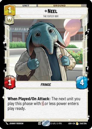 Image of Neel - The Cutest Boy (248/264) - Ashes of the Empire