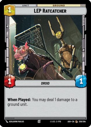 Image of LEP Ratcatcher (259/264) - Ashes of the Empire