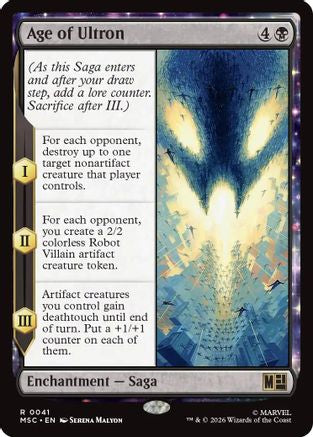 Image of Age of Ultron (MSC-041) - Commander: Marvel Super Heroes