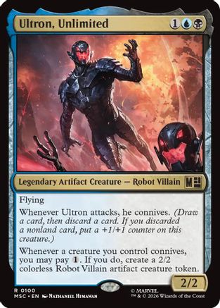 Image of Ultron, Unlimited (MSC-100) - Commander: Marvel Super Heroes