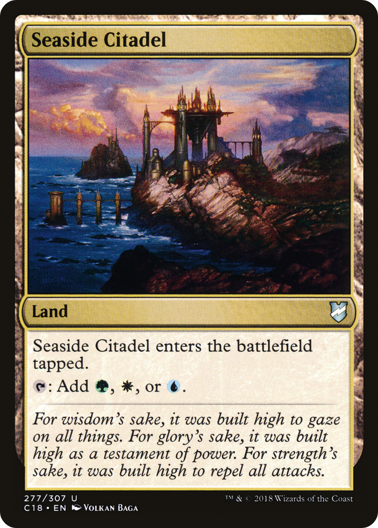 Image of Seaside Citadel (C18-277) - Commander 2018