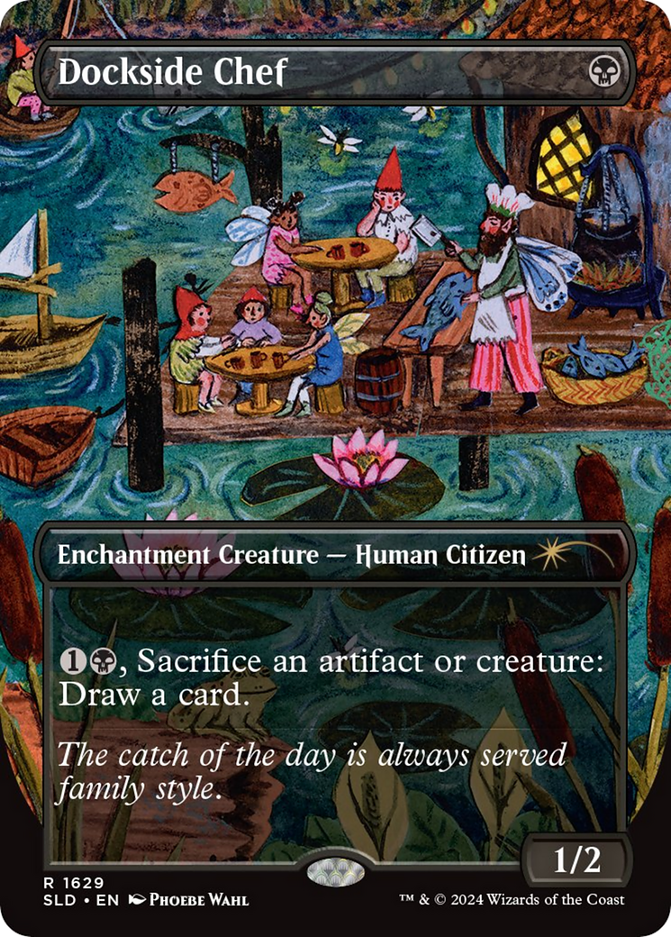 Image of Dockside Chef (SLD-1629) - Secret Lair Drop (Borderless)