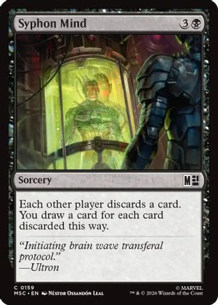 Image of Syphon Mind (MSC-159) - Commander: Marvel Super Heroes
