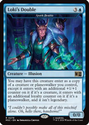 Image of Loki's Double - Spark Double (MSC-279) - Commander: Marvel Super Heroes