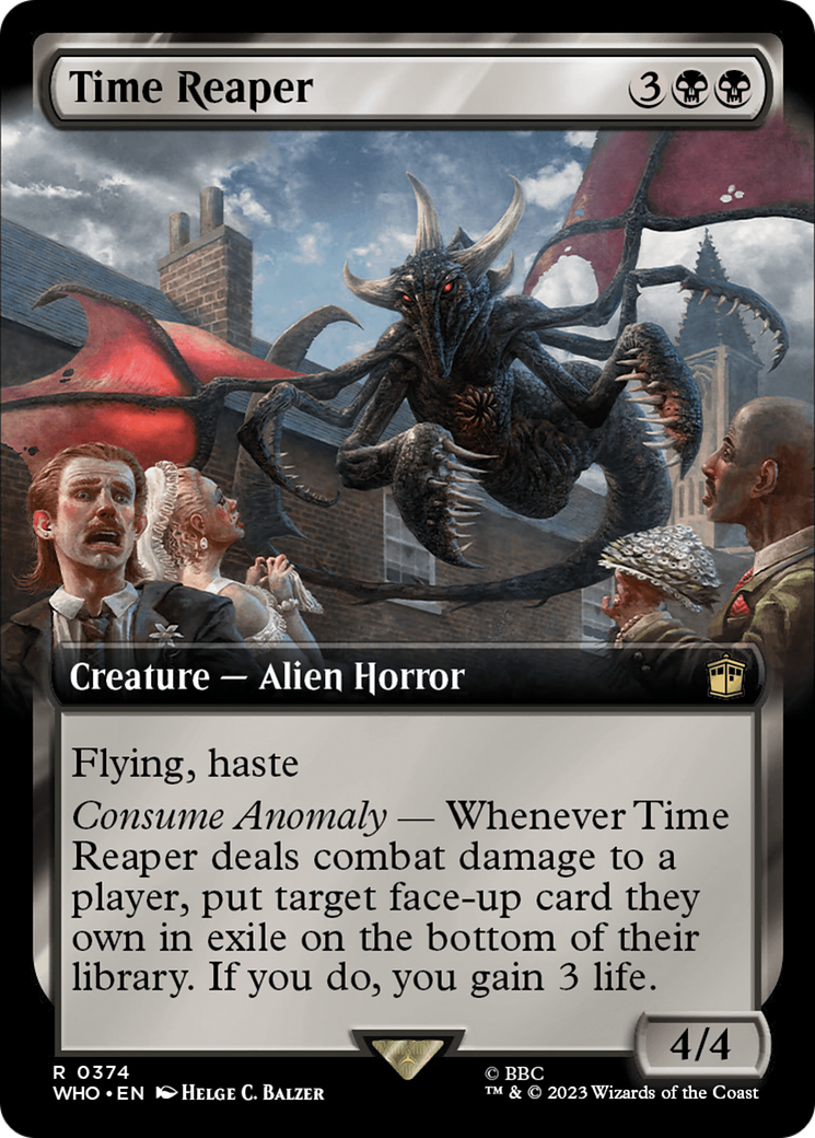 Image of Time Reaper (Extended Art) (WHO-374) - Doctor Who: (Extended Art) Foil