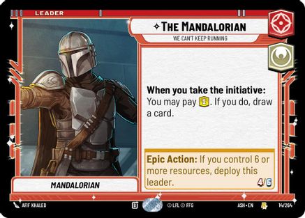 Image of The Mandalorian - We Can't Keep Running (14/264) - Ashes of the Empire
