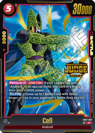Image of Cell (Judge Pack (Event Judge) 05) (FB07-007) - Tournament and Championship Promos Holofoil