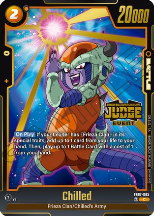 Image of Chilled (Judge Pack (Event Judge) 05) (FB07-085) - Tournament and Championship Promos Holofoil