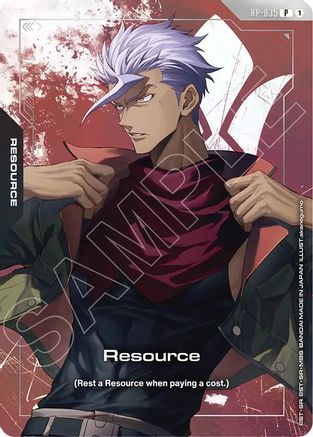 Image of Resource (RP-035) (Premium Accessory Set - Mobile Suit Gundam: Iron-Blooded Orphans) (RP-035) - Promotional Resource Tokens Holofoil