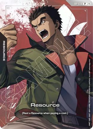 Image of Resource (RP-036) (Premium Accessory Set - Mobile Suit Gundam: Iron-Blooded Orphans) (RP-036) - Promotional Resource Tokens Holofoil