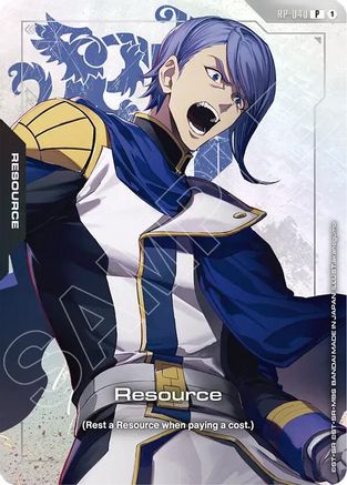 Image of Resource (RP-040) (Premium Accessory Set - Mobile Suit Gundam: Iron-Blooded Orphans) (RP-040) - Promotional Resource Tokens Holofoil