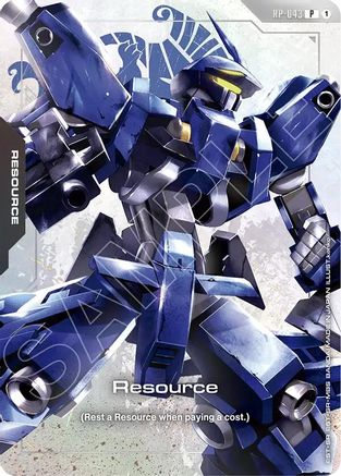 Image of Resource (RP-043) (Premium Accessory Set - Mobile Suit Gundam: Iron-Blooded Orphans) (RP-043) - Promotional Resource Tokens Holofoil