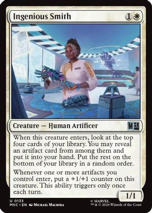 Image of Ingenious Smith (MSC-135) - Commander: Marvel Super Heroes