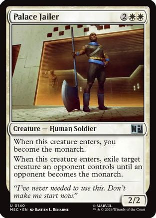 Image of Palace Jailer (MSC-140) - Commander: Marvel Super Heroes