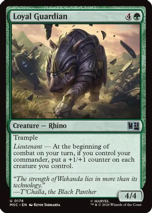 Image of Loyal Guardian (MSC-176) - Commander: Marvel Super Heroes