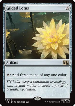 Image of Gilded Lotus (MSC-199) - Commander: Marvel Super Heroes