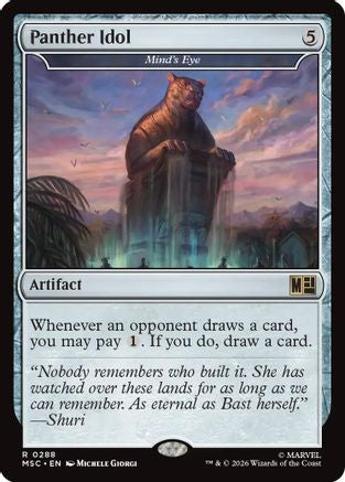 Image of Panther Idol - Mind's Eye (MSC-288) - Commander: Marvel Super Heroes
