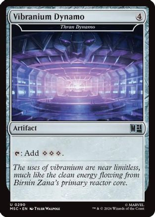 Image of Vibranium Dynamo - Thran Dynamo (MSC-290) - Commander: Marvel Super Heroes