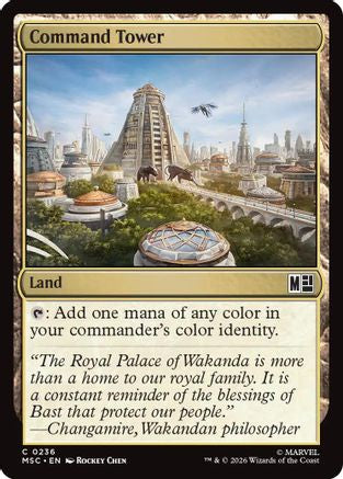 Image of Command Tower (0236) (MSC-236) - Commander: Marvel Super Heroes