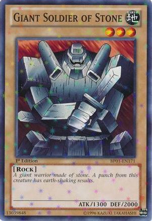 Image of Giant Soldier of Stone (Starfoil) (BP01-EN171) - Battle Pack: Epic Dawn 1st Edition
