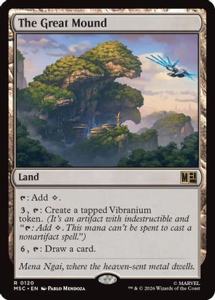 Image of The Great Mound (Surge Foil) (MSC-120) - Commander: Marvel Super Heroes Foil
