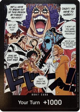 Image of DON!! Card (Alternate Art) - The Time of Battle