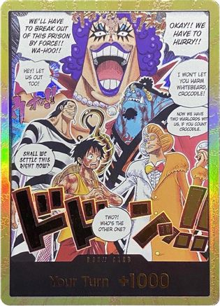 Image of DON!! Card (Alternate Art) (Gold) - The Time of Battle Foil