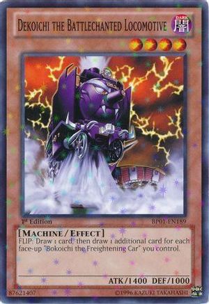 Image of Dekoichi the Battlechanted Locomotive (Starfoil) (BP01-EN189) - Battle Pack: Epic Dawn 1st Edition