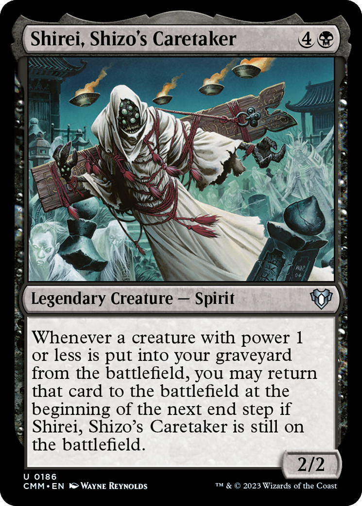 Image of Shirei, Shizo's Caretaker (CMM-186) - Commander Masters