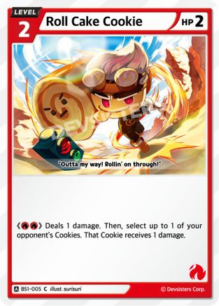 Image of Roll Cake Cookie (BS1-005) - Brave Beginning