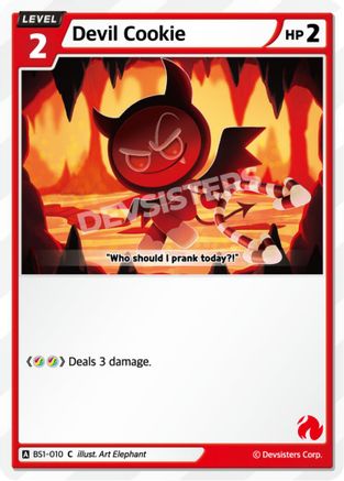 Image of Devil Cookie (BS1-010) - Brave Beginning