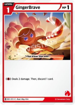 Image of GingerBrave (013) (BS1-013) - Brave Beginning