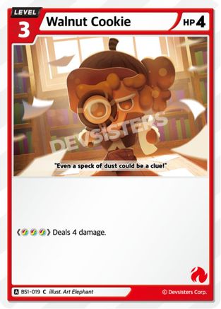 Image of Walnut Cookie (BS1-019) - Brave Beginning