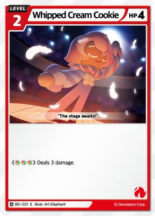 Image of Whipped Cream Cookie (BS1-021) - Brave Beginning