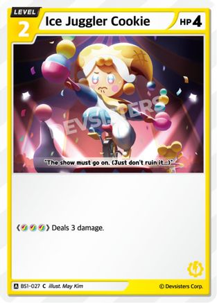 Image of Ice JugglerCookie (BS1-027) - Brave Beginning