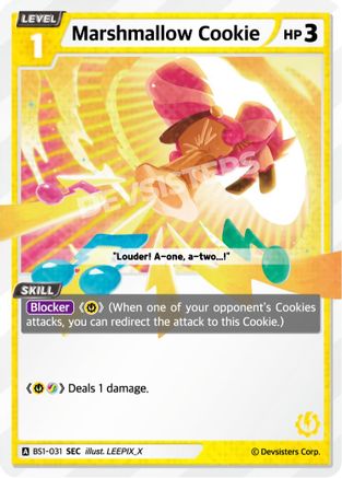 Image of Marshmallow Cookie (SEC) (BS1-031) - Brave Beginning Foil