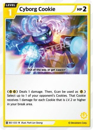 Image of Cyborg Cookie (BS1-033) - Brave Beginning Foil