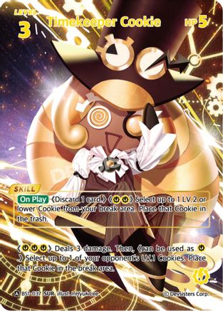 Image of Timekeeper Cookie (SUR) (BS1-037) - Brave Beginning Foil