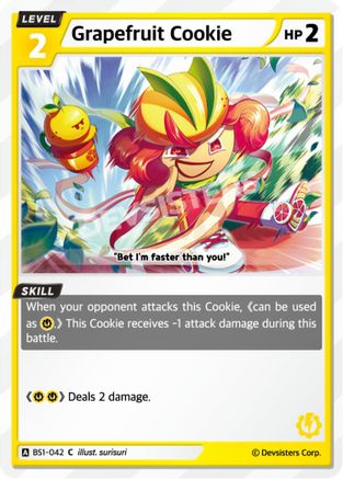 Image of Grapefruit Cookie (BS1-042) - Brave Beginning