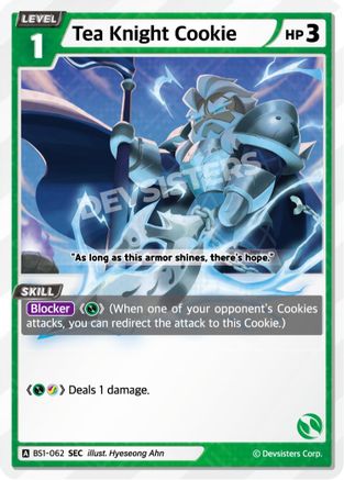 Image of Tea Knight Cookie (SEC) (BS1-062) - Brave Beginning Foil