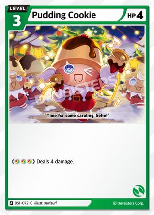Image of Pudding Cookie (BS1-072) - Brave Beginning