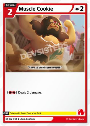 Image of Muscle Cookie (BS2-001) - Brave Beginning