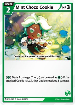 Image of Mint Choco Cookie (BS2-017) - Brave Beginning
