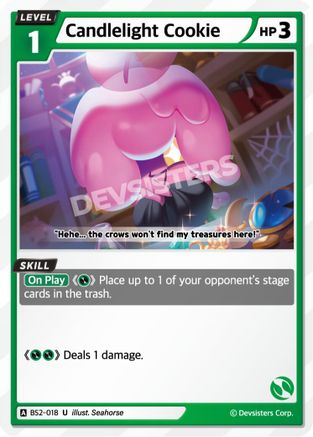 Image of Candlelight Cookie (BS2-018) - Brave Beginning