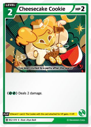 Image of Cheesecake Cookie (019) (BS2-019) - Brave Beginning